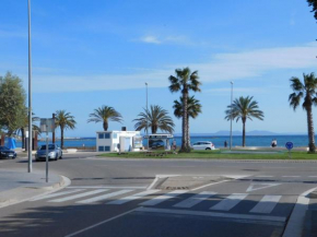 A231 Piso a 50m de la playa, 2 habitaciones, parking, vista mar, centro Roses